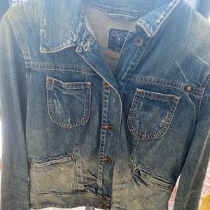 Medium Lucky Brand Jeans Jean Jacket (worn 3 times max)
